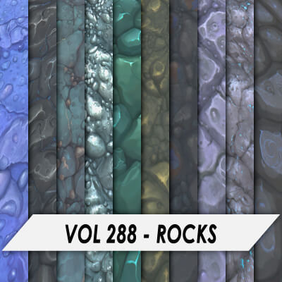 Stylized Textures – Vol 288 – Rocks