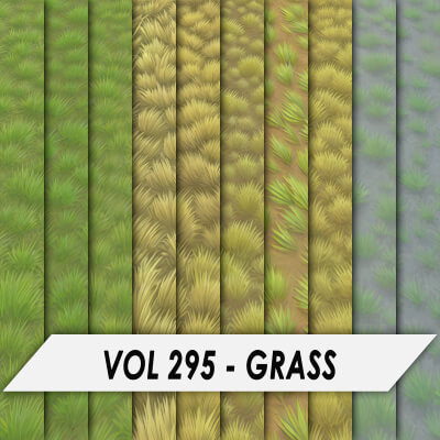 Stylized Textures – Vol 295 – Grass