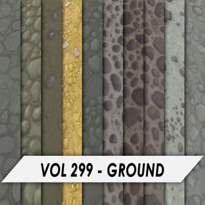 Stylized Textures – Vol 299 – Ground