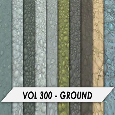 Stylized Textures – Vol 300 – Ground