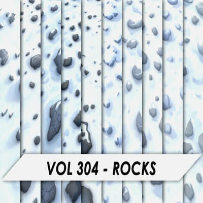 Stylized Textures – Vol 304 – Rocks
