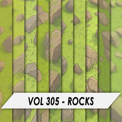 Stylized Textures – Vol 305 – Rocks