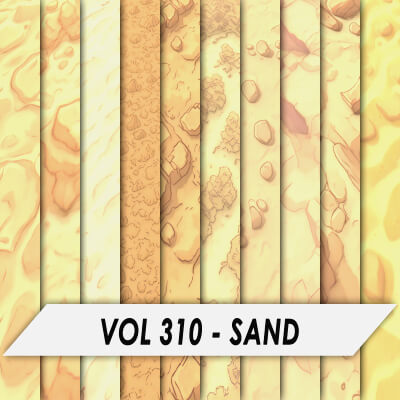 Stylized Textures – Vol 310 – Sand