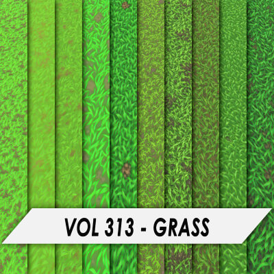 Stylized Textures – Vol 313 – Grass