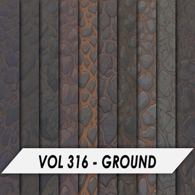 Stylized Textures – Vol 316 – Ground