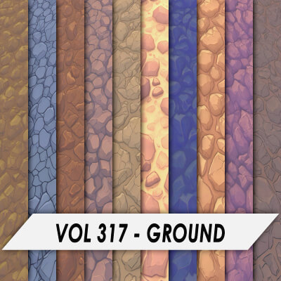 Stylized Textures – Vol 317 – Ground