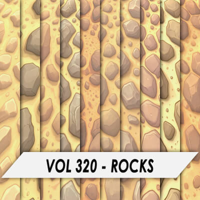 Stylized Textures – Vol 320 – Rocks