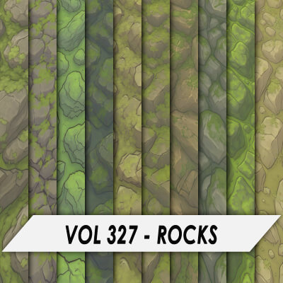 Stylized Textures – Vol 327 – Rocks