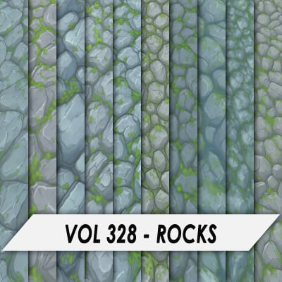 Stylized Textures – Vol 328 – Rocks