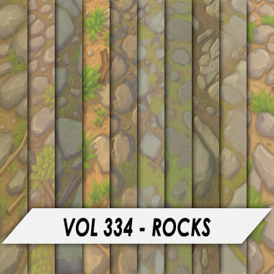 Stylized Textures – Vol 334 – Rocks