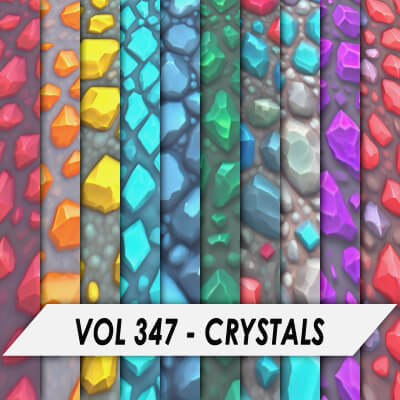 Stylized Textures – Vol 347 – Crystals