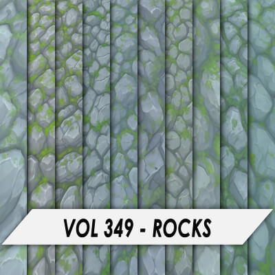 Stylized Textures – Vol 349 – Rocks