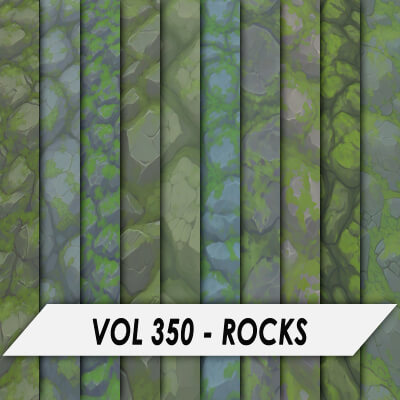 Stylized Textures – Vol 350 – Rocks