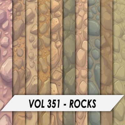 Stylized Textures – Vol 351 – Rocks