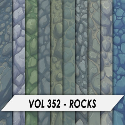 Stylized Textures – Vol 352 – Rocks
