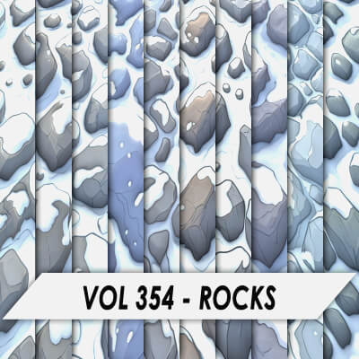 Stylized Textures – Vol 354 – Rocks