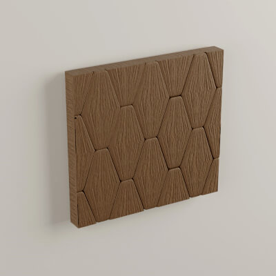 Decoration Wall Panel Large Rhombuses