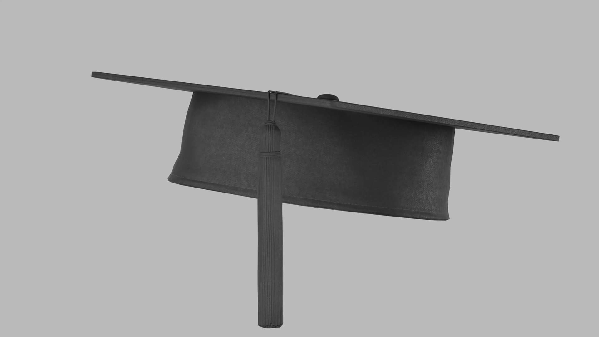 Academic Graduation Hat Mortarboard Low Poly PBR 3D Model 3D Model