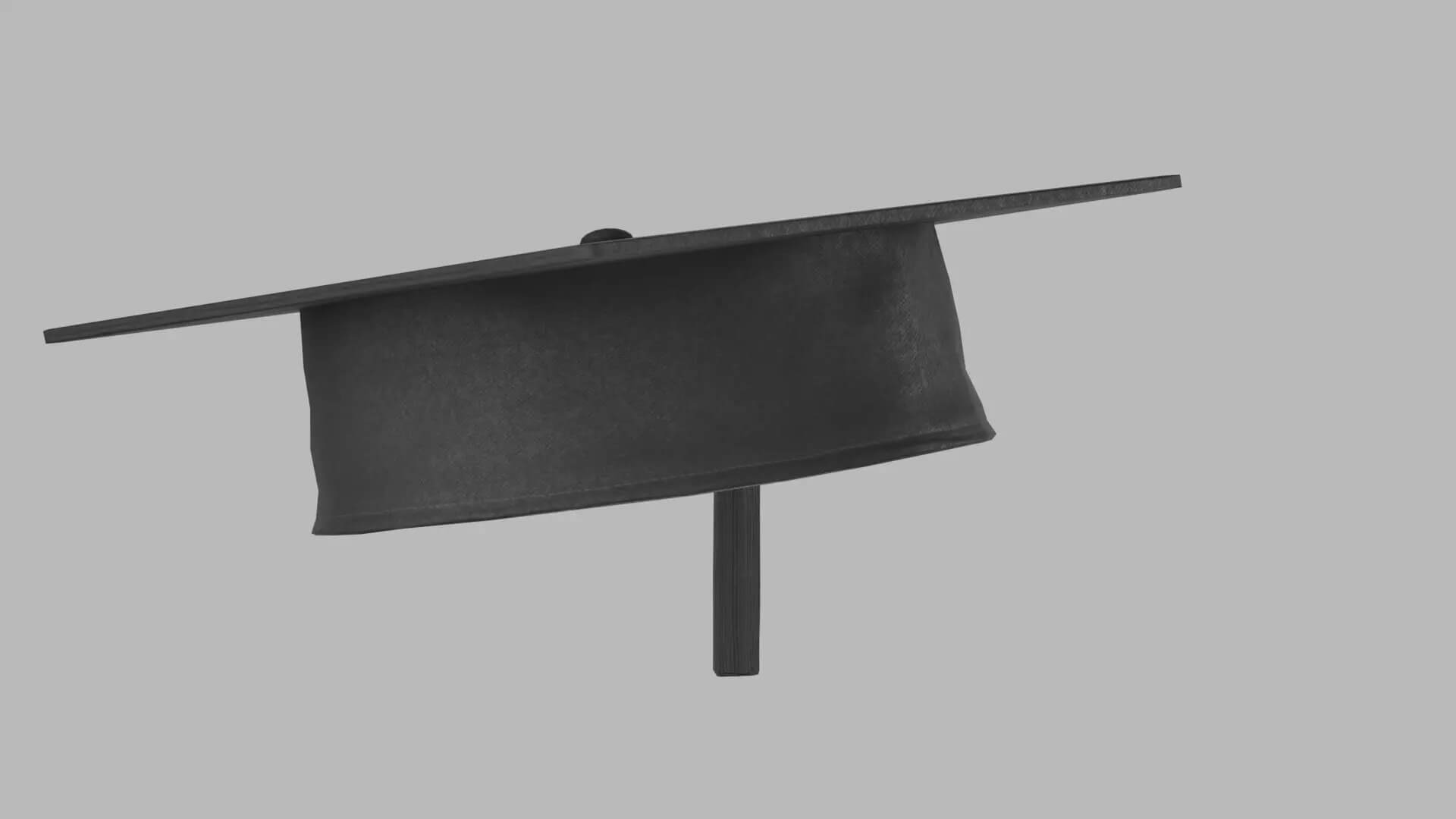 Academic Graduation Hat Mortarboard Low Poly PBR 3D Model 3D Model