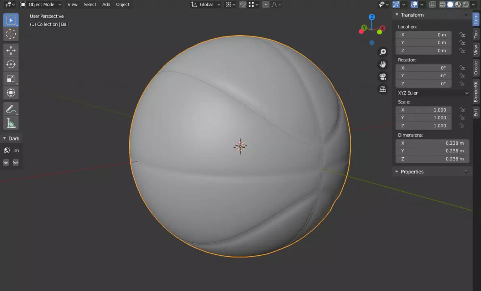 Basketball Ball - Realistic Low-Poly PBR 3D Model 3D Model