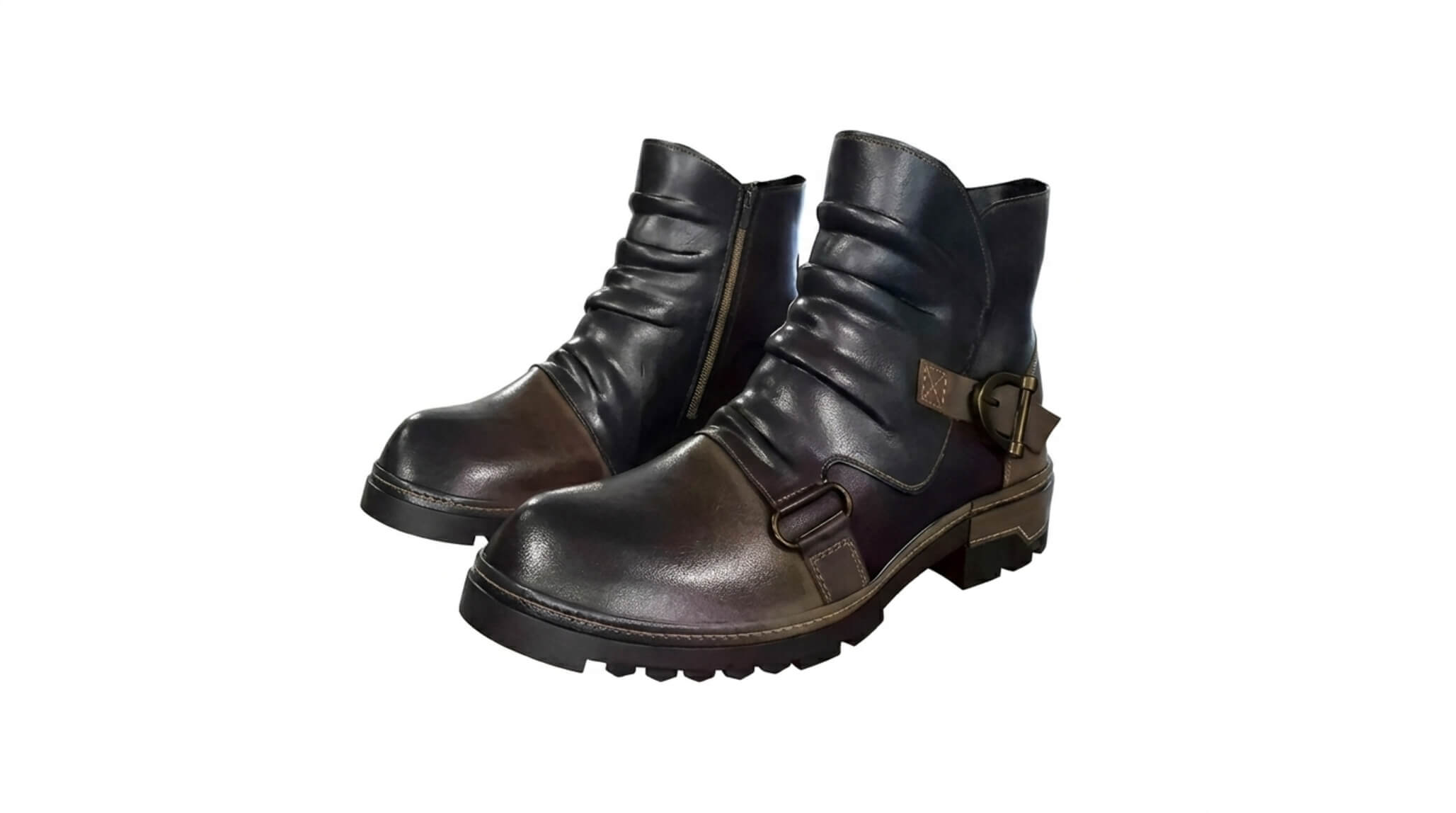 Cowboy Western Leather Boots High Detail PBR 3D Model 3D Model