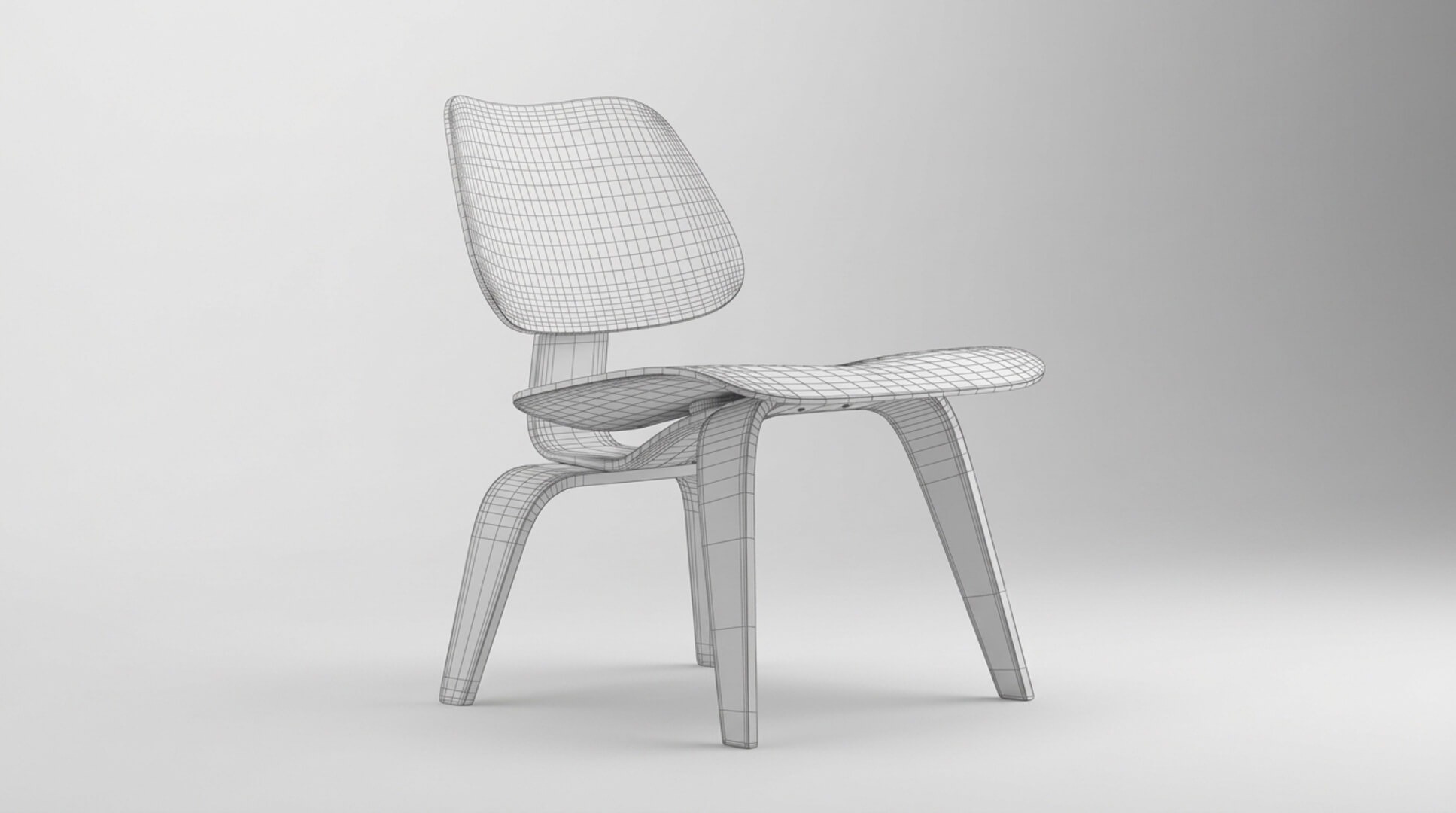 Eames Lounge Armchair PBR 3D Model 3D Model