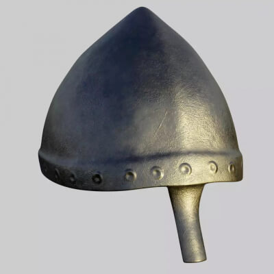 Game-Ready Medieval Nasal Helmet (PBR)