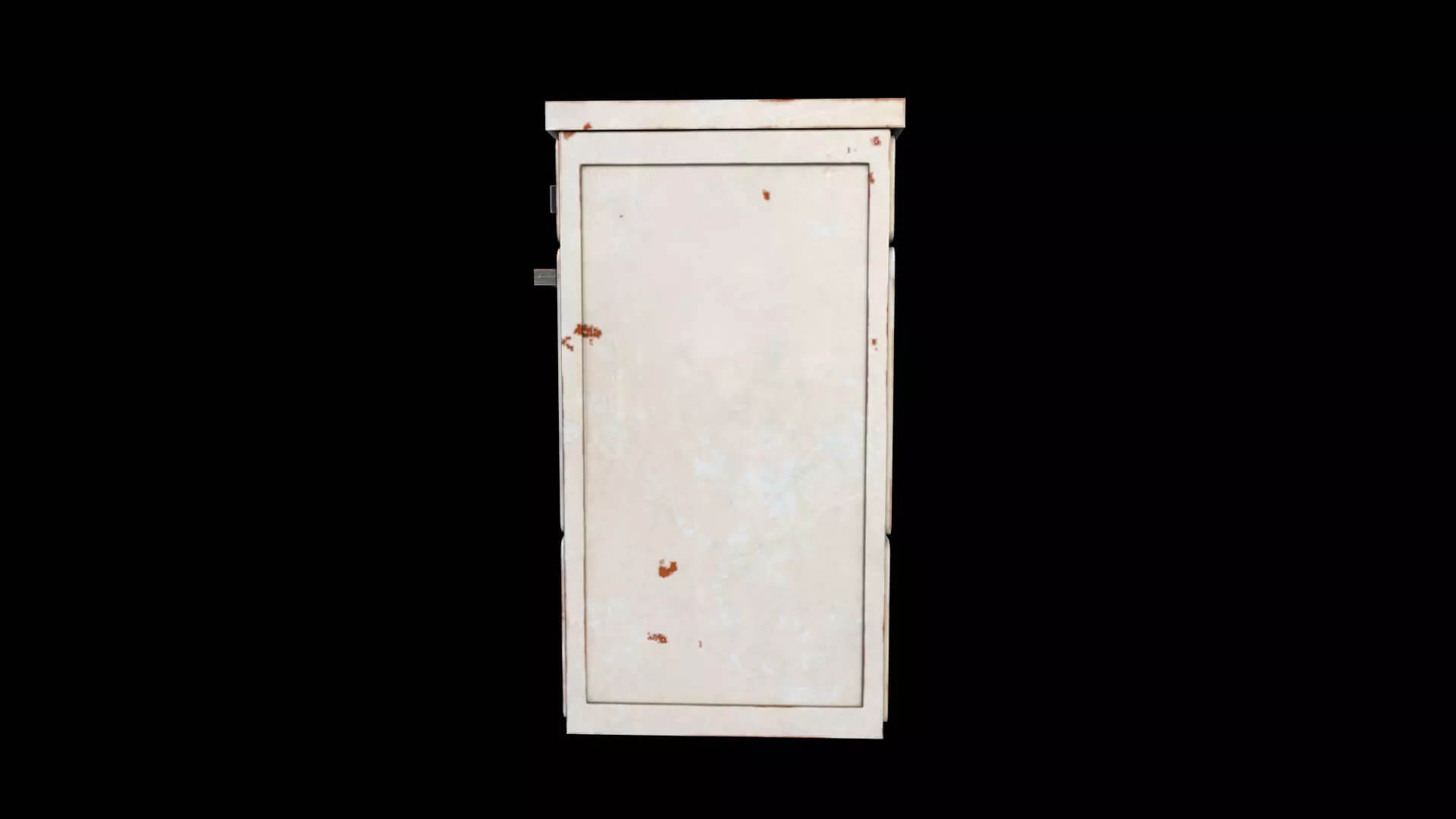 Old Electric Stove & Oven - Weathered PBR Low-Poly 3D Mo 3D Model