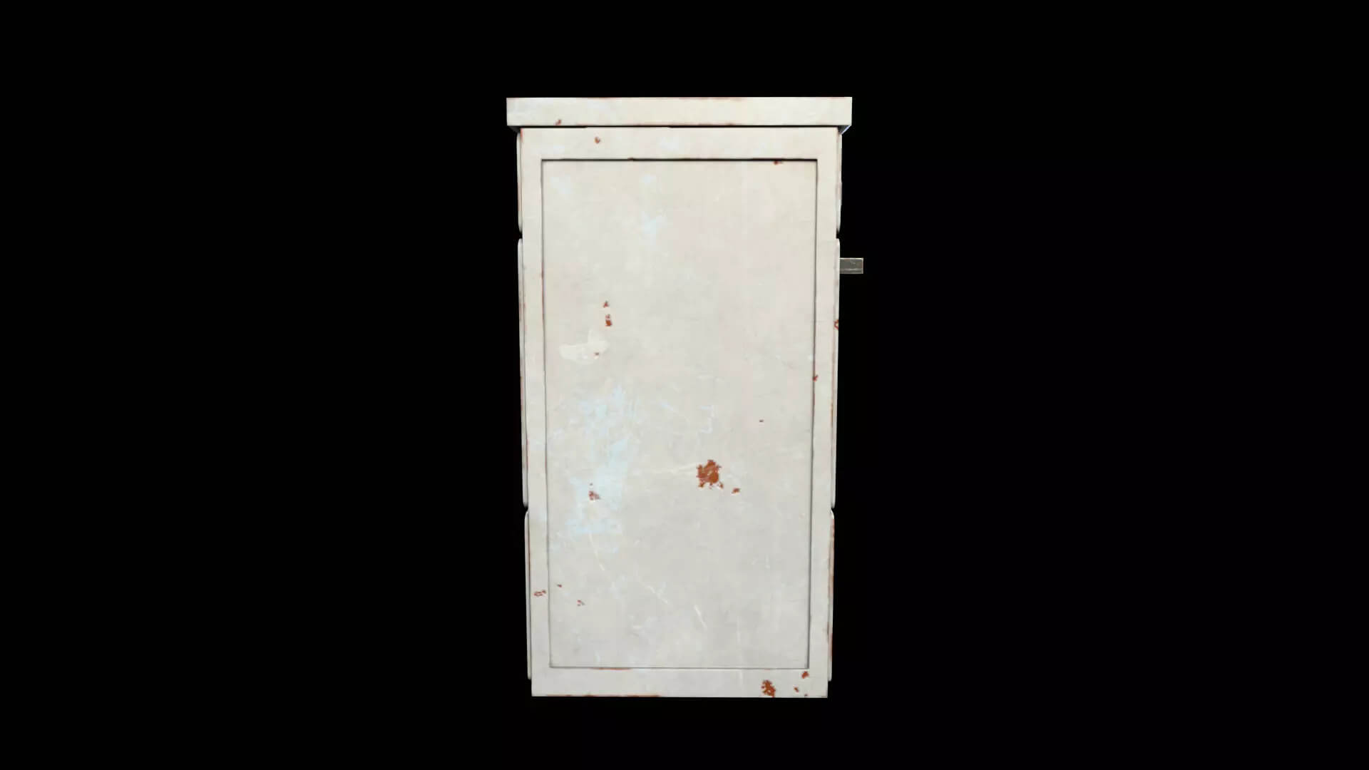 Old Electric Stove &amp Oven - Weathered PBR Low-Poly 3D Mo 3D Model