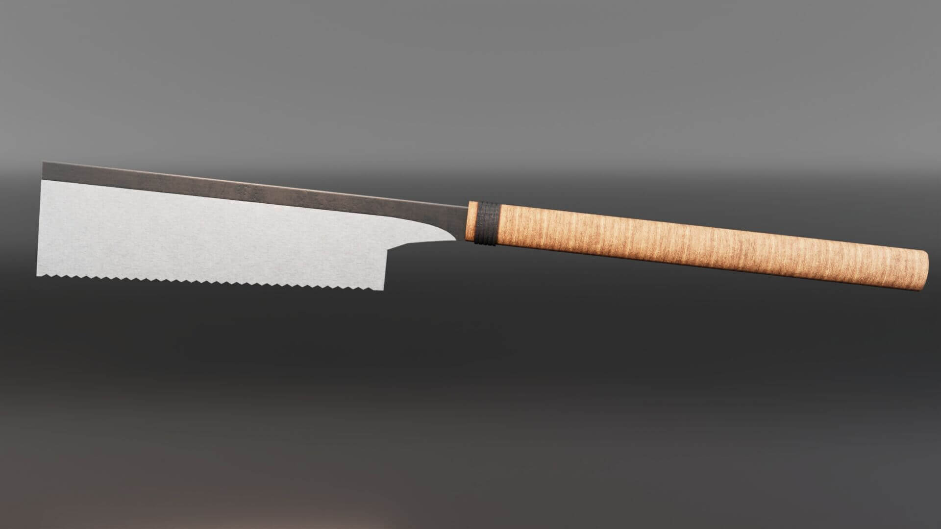 Saw Pack 5 Hand Saws - Low-Poly PBR 3D Model Set 3D Model