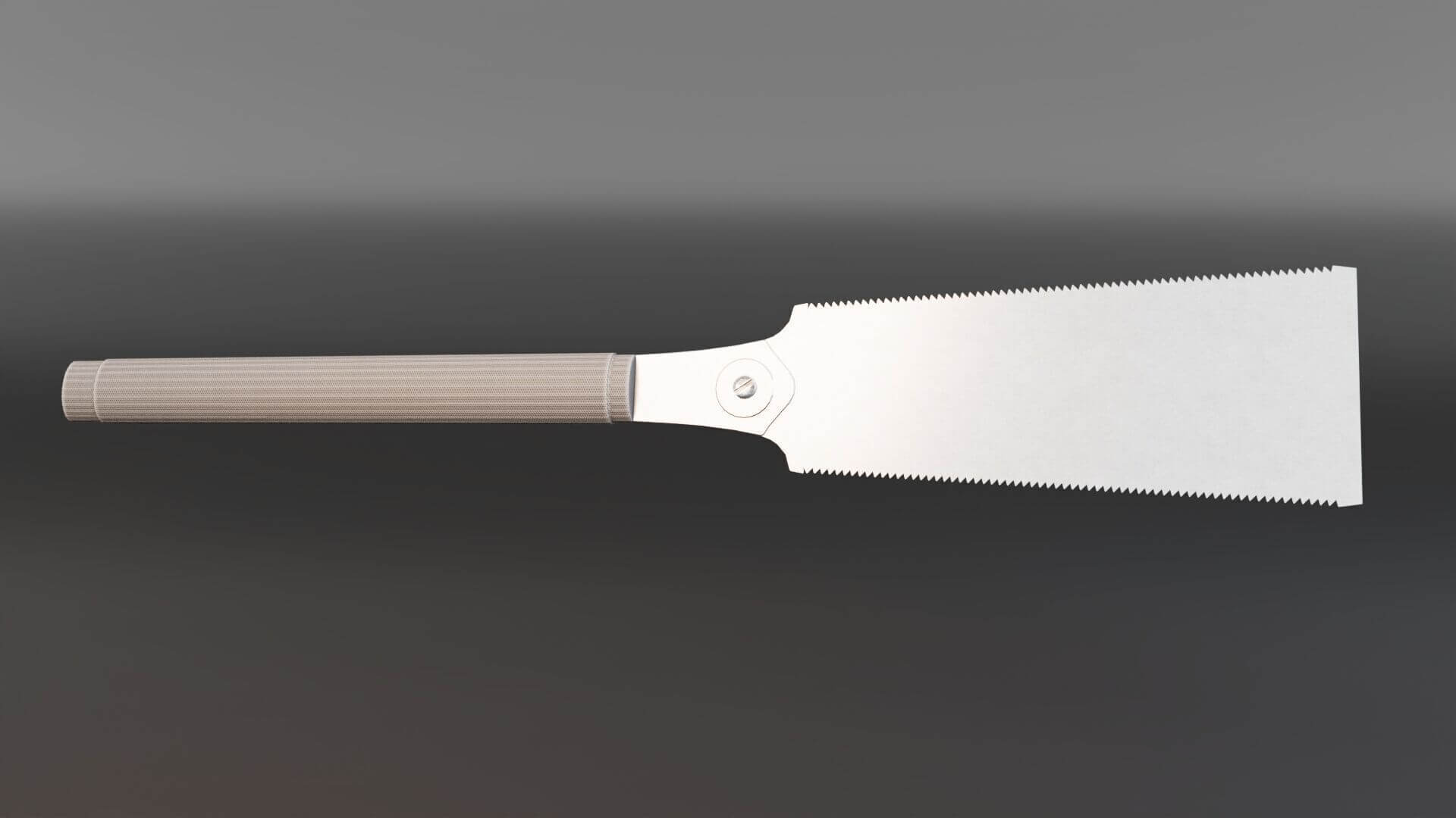 Saw Pack 5 Hand Saws - Low-Poly PBR 3D Model Set 3D Model