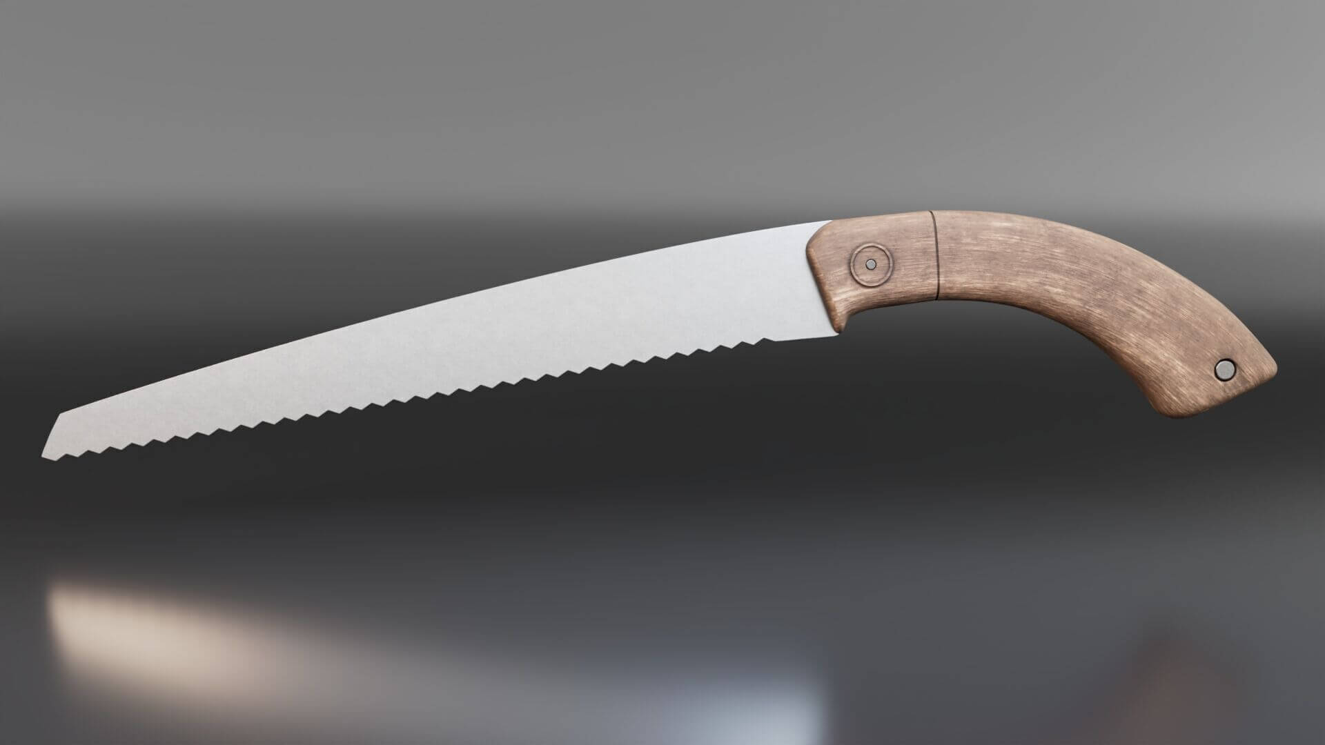 Saw Pack 5 Hand Saws - Low-Poly PBR 3D Model Set 3D Model