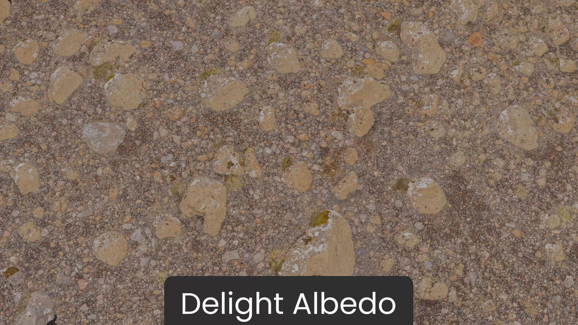 Volcanic Rocky Ground 8K Photogrammetry PBR Scan 3D Model 3D Model