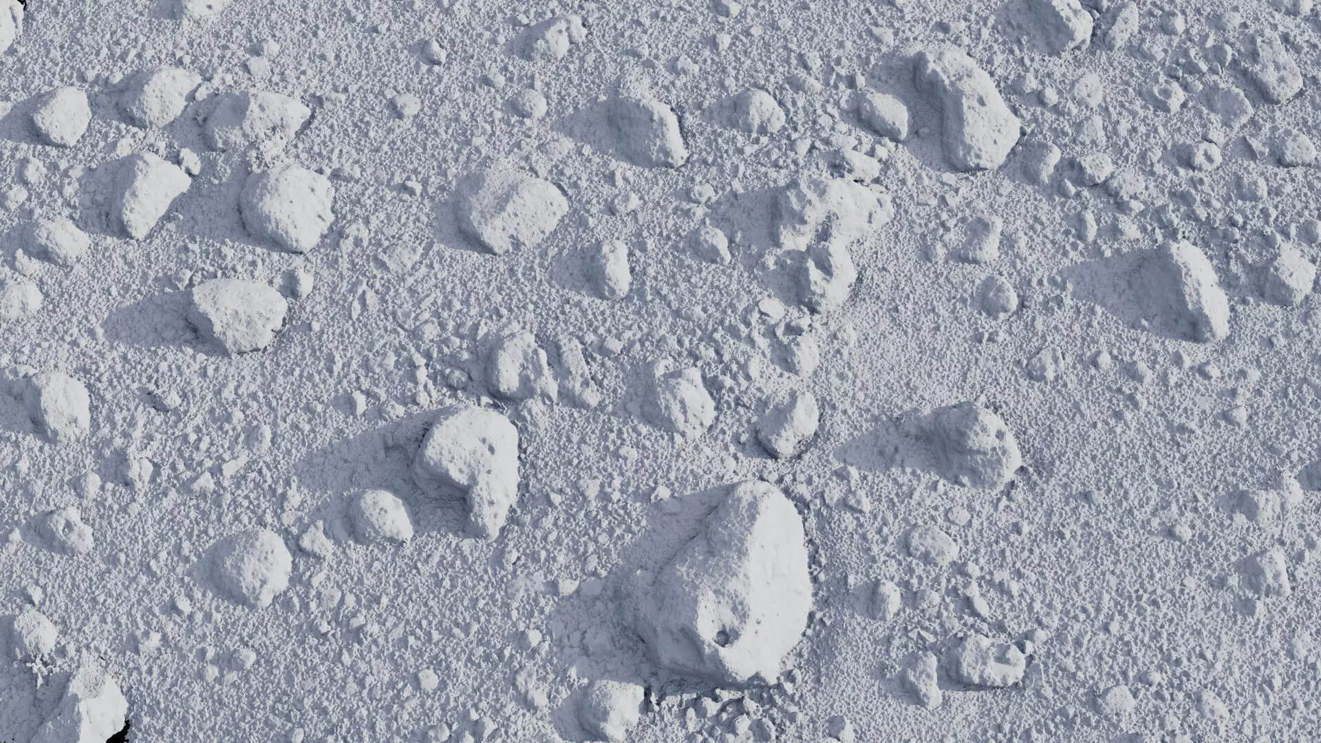 Volcanic Rocky Ground 8K Photogrammetry PBR Scan 3D Model 3D Model