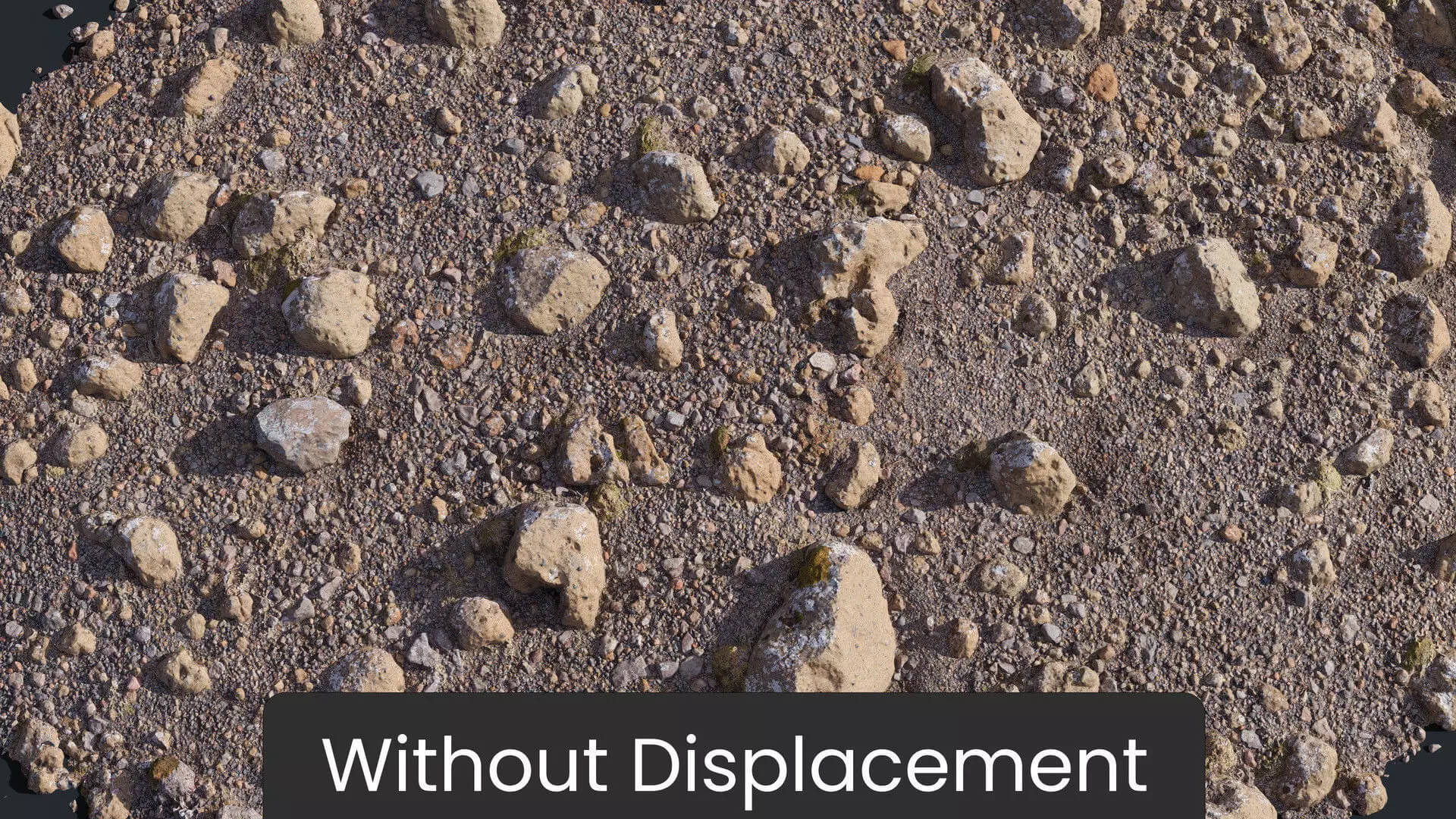 Volcanic Rocky Ground 8K Photogrammetry PBR Scan 3D Model 3D Model