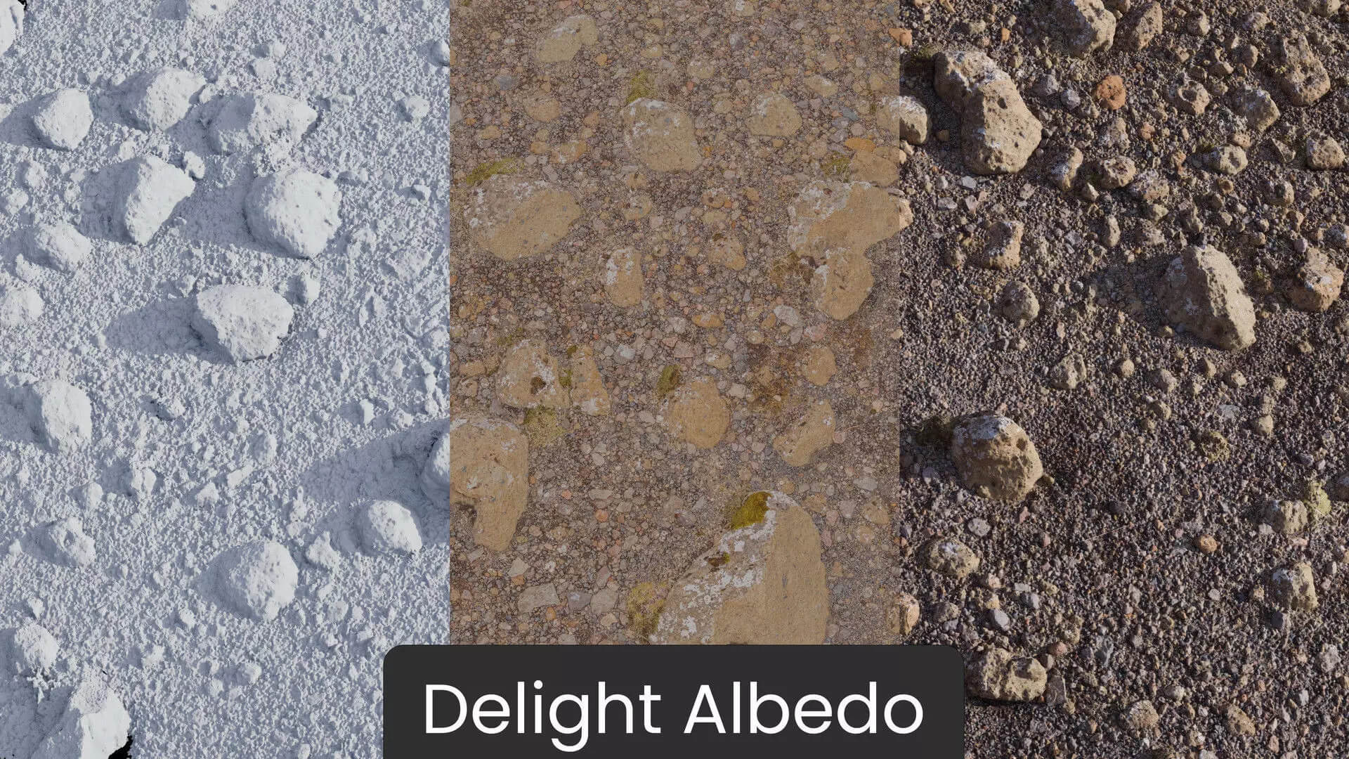 Volcanic Rocky Ground 8K Photogrammetry PBR Scan 3D Model 3D Model