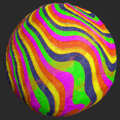 Colorful Rock 4K PBR Textures