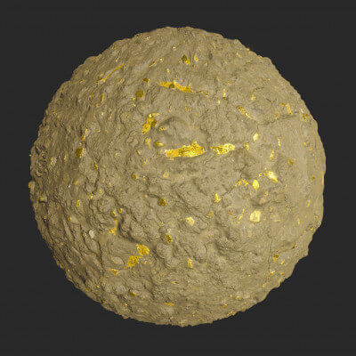 Gold Soil Mud
