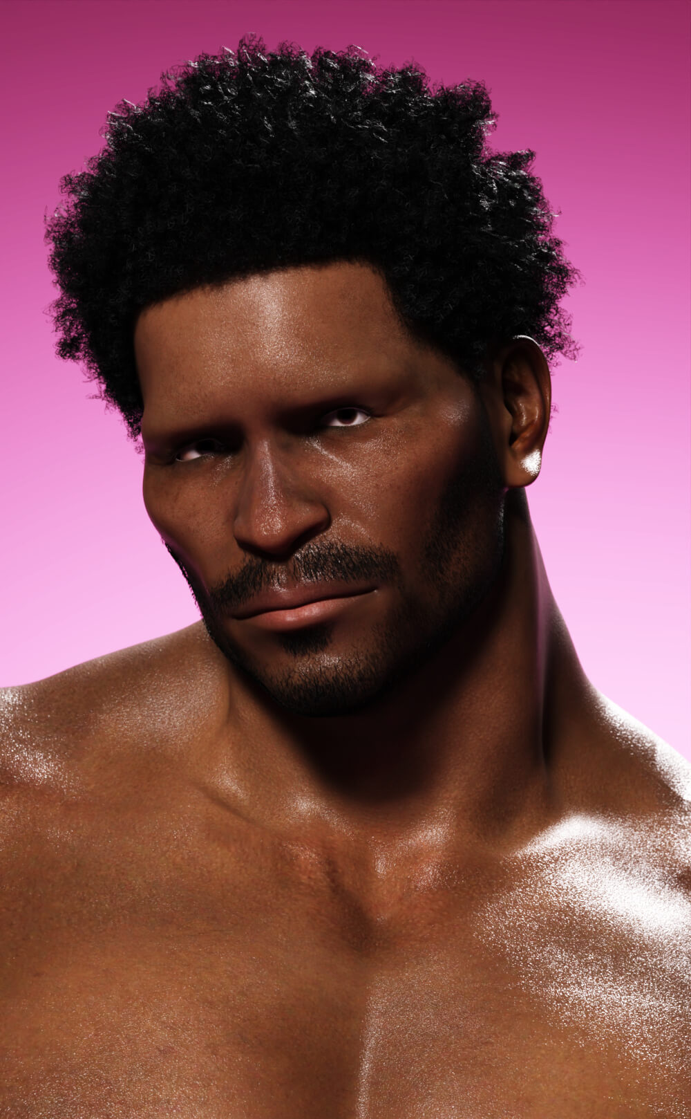 Jerry 3D Render, Digital Artwork by parasight