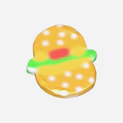 Burger Fast Food 3D Model