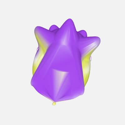 Horns Monster 3D Model