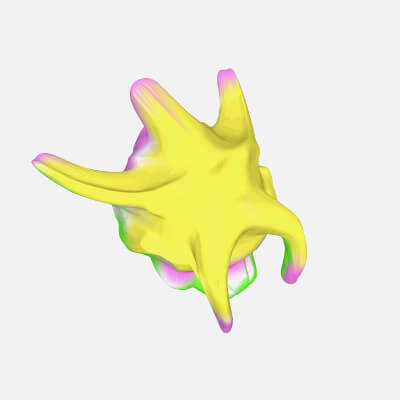 Horns Monster 3D Model 3D Model