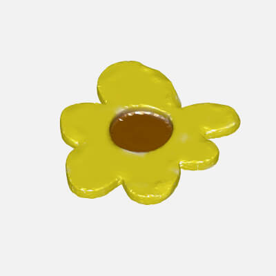 Sunflower Cute Yellow Flower 3D Model
