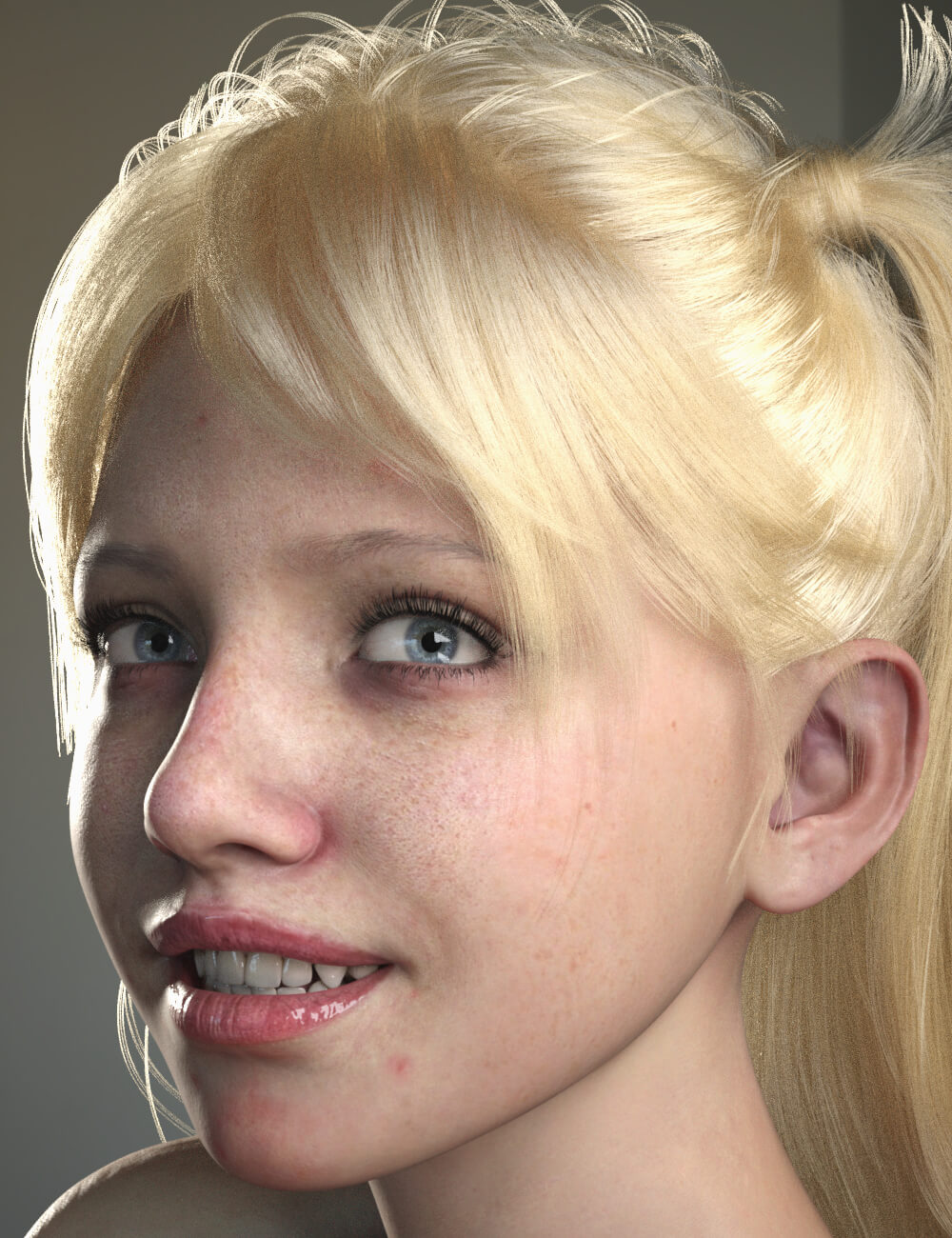PP Anielka for Genesis 9 3D Render, Digital Artwork by PeppesModels