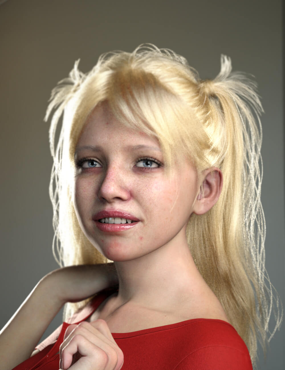 PP Anielka for Genesis 9 3D Render, Digital Artwork by PeppesModels