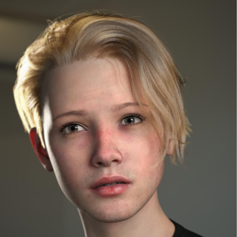 PP Noah for Genesis 9 3D Render, Digital Artwork by PeppesModels