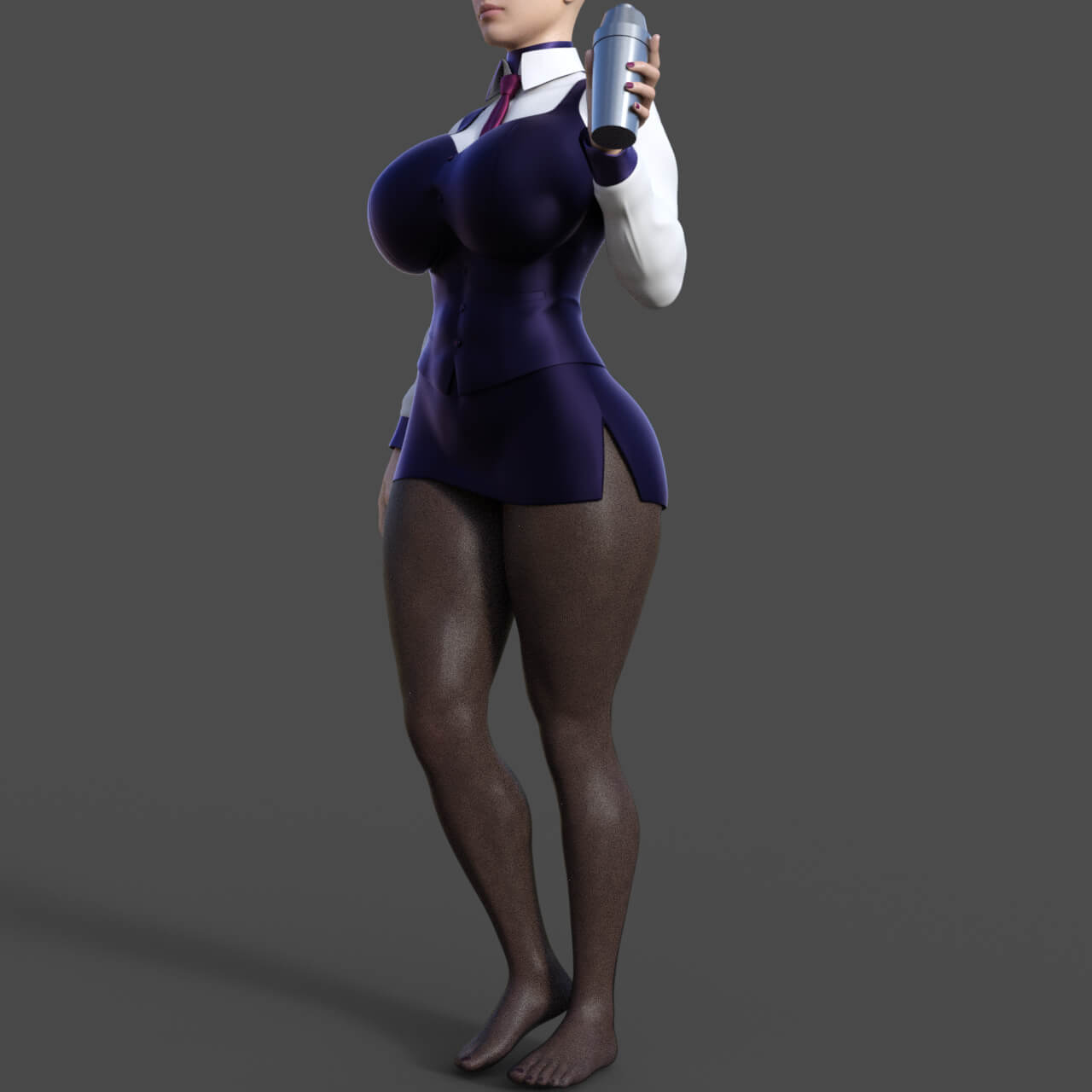 Cute Bartender Outfit for Genesis 8 Female Daz Content