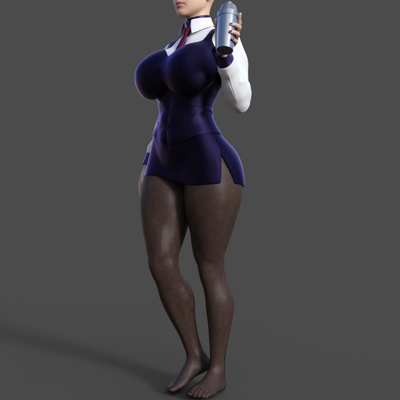 Cute Bartender Outfit for Genesis 8 Female Daz Content