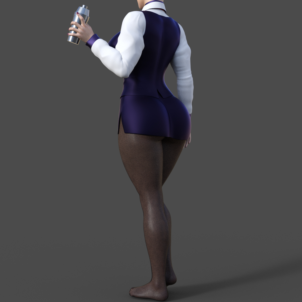 Cute Bartender Outfit for Genesis 8 Female Daz Content