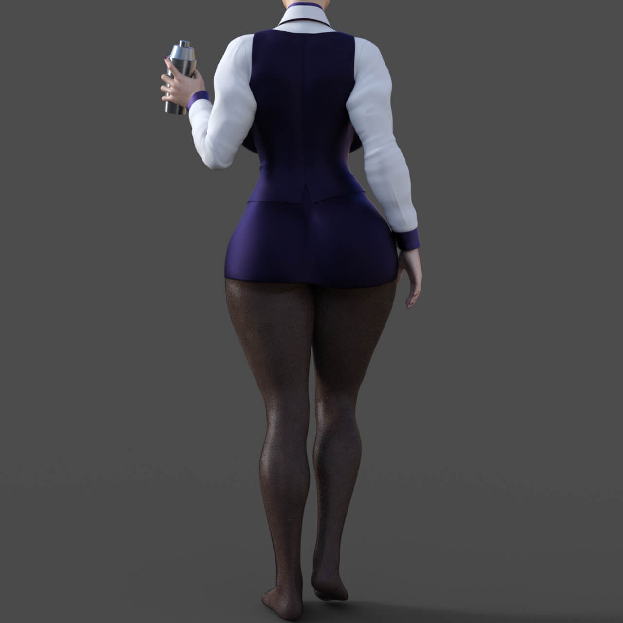 Cute Bartender Outfit for Genesis 8 Female Daz Content